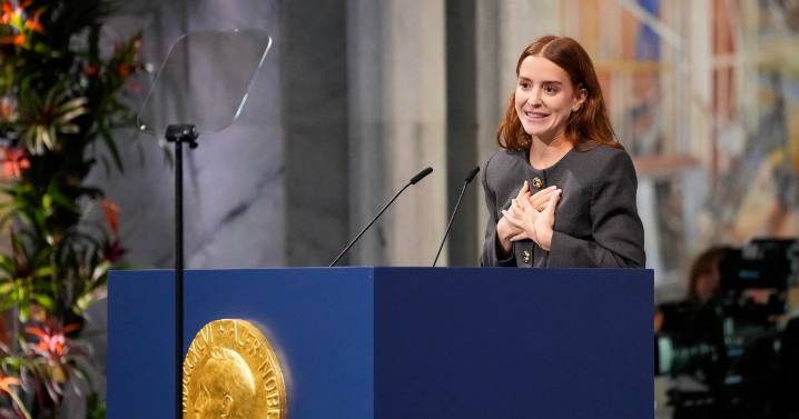 Read Venezuelan opposition leader María Corina Machado's Nobel Prize speech, given by her daughter