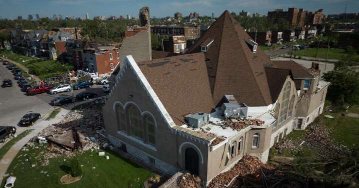 Centennial Church members say goodbye to tornado-stricken building, but keep ministries alive