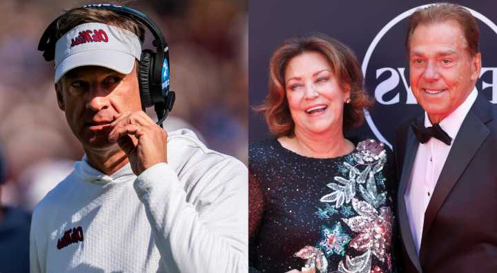 Lane Kiffin Pays Tribute To Nick Saban And His Wife After Hall Of Fame Induction