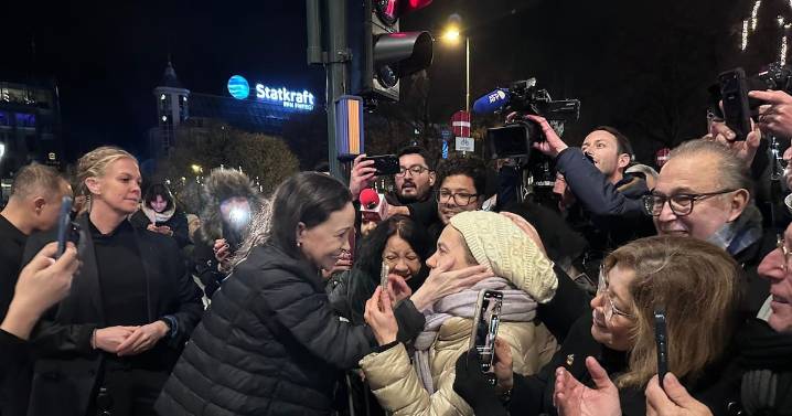 María Corina Machado reaparece en Oslo tras meses de clandestinidad