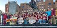 Florida State fans enjoy NCAA National Championship celebration with soccer team