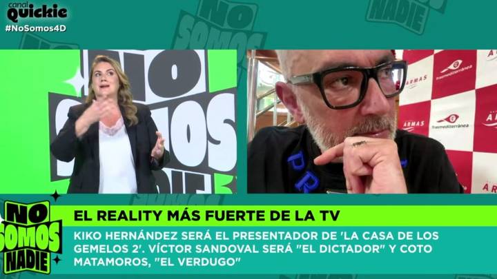 Kiko Hernández insta a 'GH 20' a tomar ejemplo de 'La casa de los gemelos': "Hay que saber adaptarse a las nuevas generaciones"
