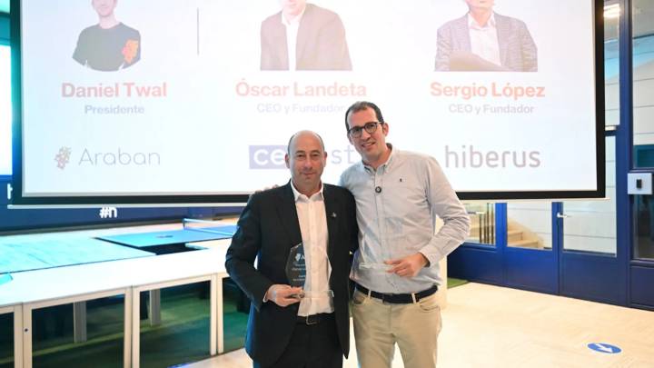 Óscar Landeta y Sergio López, reconocidos como 'Emprendedores Referentes'