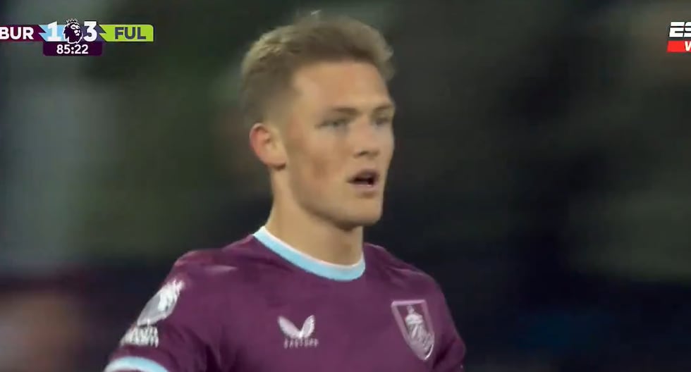 Gol de Sonne hoy, Burnley vs. Fulham por Premier League | Ver gol de Oliver Sonne