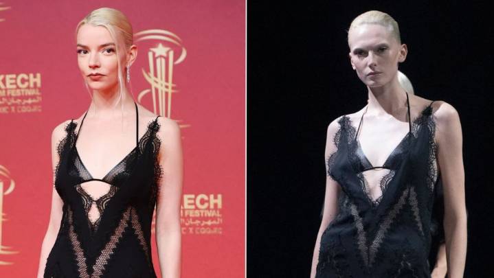 Anya Taylor-Joy Closes Marrakech in a Lingerie Tom Ford Slip Dress