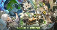 Genshin Impact llega a Duolingo con un crossover especial lleno de recompensas gratis