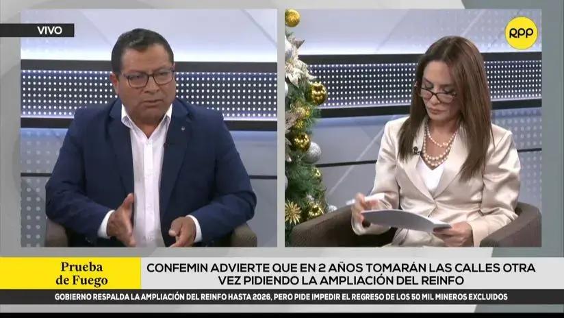 Presidente de la Confemin dice que las múltiples ampliaciones del Reinfo se deben a la falta de una ley que formalice la minería artesanal