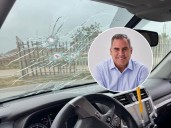 Candidato presidencial peruano sufre ataque a balazos mientras viajaba en Lima