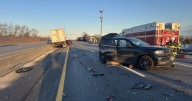One killed in 4-vehicle crash on I