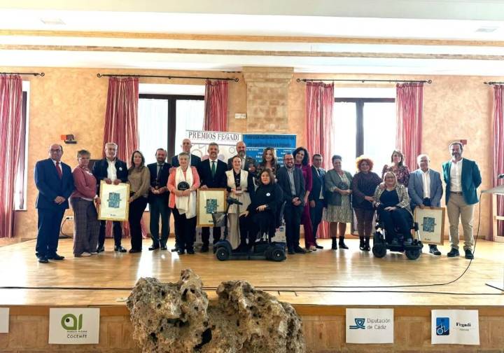 Rota acoge la X Edición de premios anuales de FEGADI COCEMFE