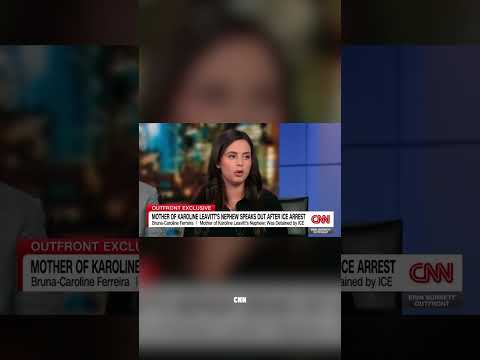 Karoline Leavitt's Nephew's Mom Speaks Out About Her Arrest by ICE