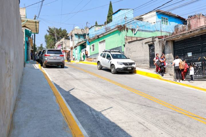 Nicolás Romero fortalece obra pública en calles y avenidas que presentaban rezagos de 40 años