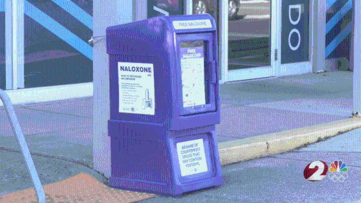 Springfield installs free Narcan vending machine to reduce overdose deaths