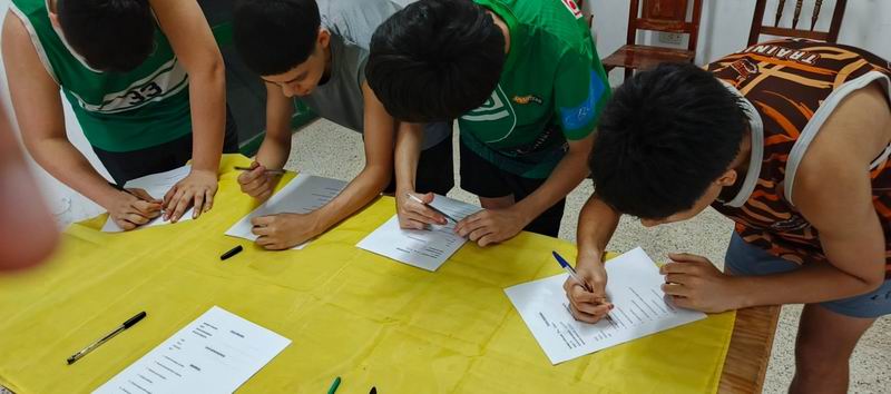 Hindú puso en marcha el proyecto de «Nutrición, deporte y salud»