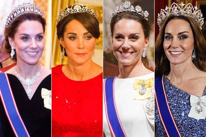 Every Time Kate Middleton Has Worn a Tiara Since Her Royal Wedding [PHOTOS]