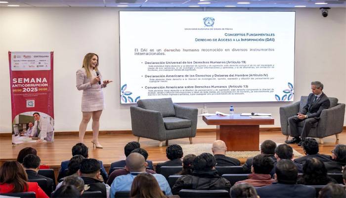 Consejera Jurídica de UAEMéx participó en Semana Anticorrupción de la Secretaría de la Contraloría