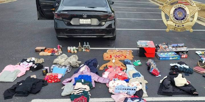 Deputies recover thousands in stolen goods, arrest five in Juban Crossing theft spree