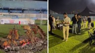 Un asado de primera: Estudiantes de Río Cuarto festejó el ascenso de una forma poco común