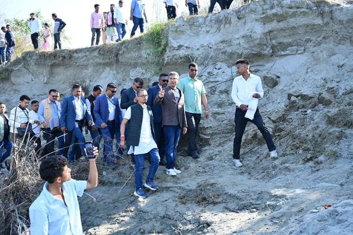 Pijush Hazarika Promises Permanent Anti-Erosion Shield for Baghjan