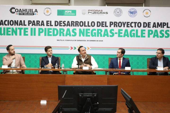 Coahuila: Alistan con Eagle Pass ampliación del Puente Internacional II