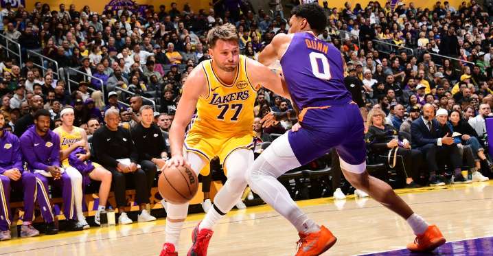 Luka Dončić took the blame for the Lakers loss to the Suns