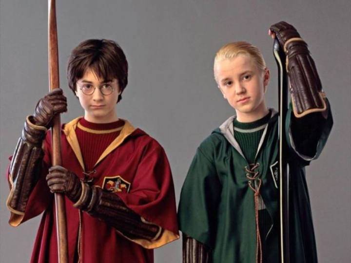 El video del mágico encuentro. Daniel Radcliffe y Tom Felton se reunieron después de 14 años