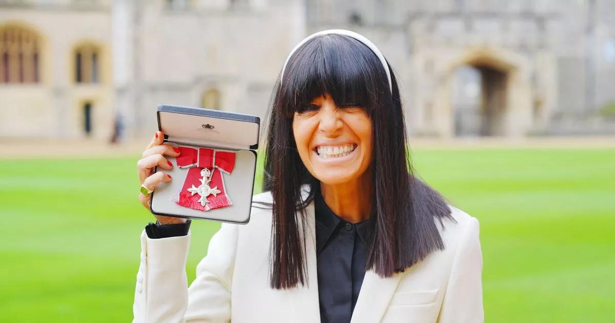 Traitors host Claudia Winkleman honoured with MBE at Windsor Castle