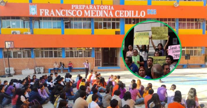 Proyecto de CETIS en centro de Tampico desata conflicto; padres, alumnos y maestros de una preparatoria privada protestan en contra de la construcción de la preparatoria pública