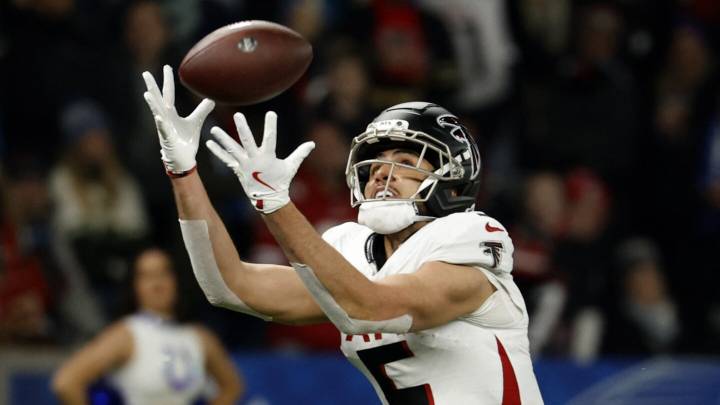 Drake London remains out of practice on Tuesday