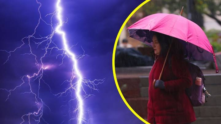 Incluye a la RM: Meteorología emite avisos por tormentas eléctricas y hasta 30 mm de lluvias "en corto período de tiempo"