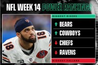 NFL Week 14 Power Rankings: Cowboys & Bears Rise, Chiefs and Ravens Tumble