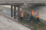Piura: Continúan los trabajos de mantenimiento del canal Biaggio Arbulú