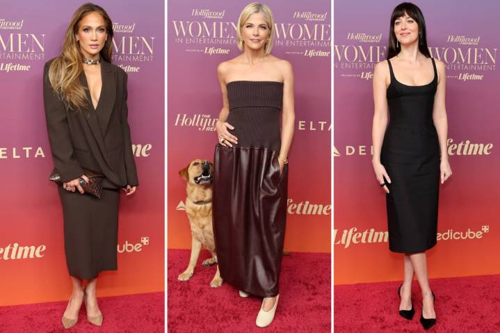 The Hollywood Reporter Women In Entertainment 2025 red carpet: See all the celebrity outfits