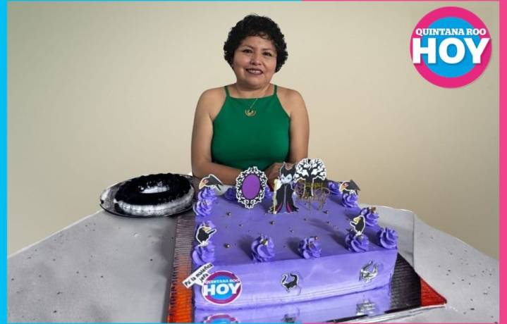 Festejo a Nubia Och, Coordinadora administrativa de Quintana Roo Hoy