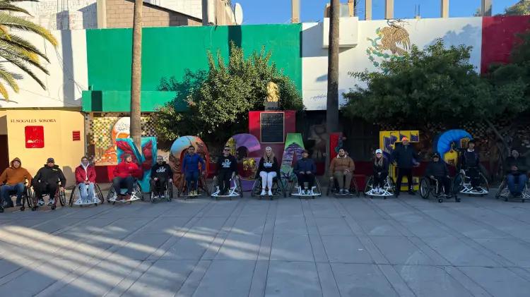 Nogales cierra IncluFest con paseo en silla de ruedas y cena a ciegas