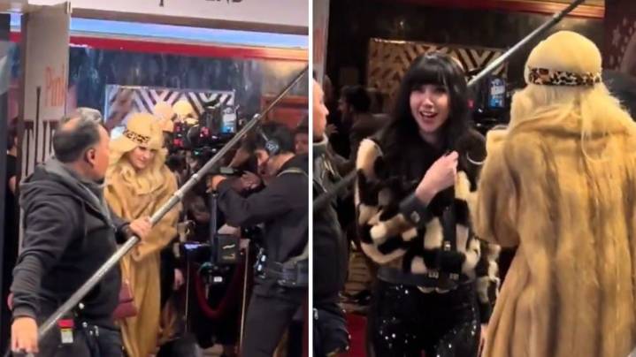 Se conocieron las primeras fotos de Cecilia Roth en el papel de Moria Casán