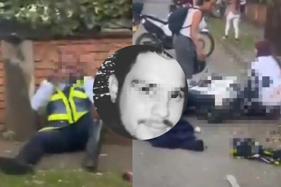 Motociclista falleció y señalan a un agente de tránsito como culpable en Cali