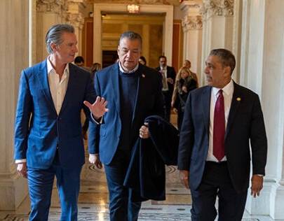 Newsom Presses Congress for Delayed LA Wildfire Aid