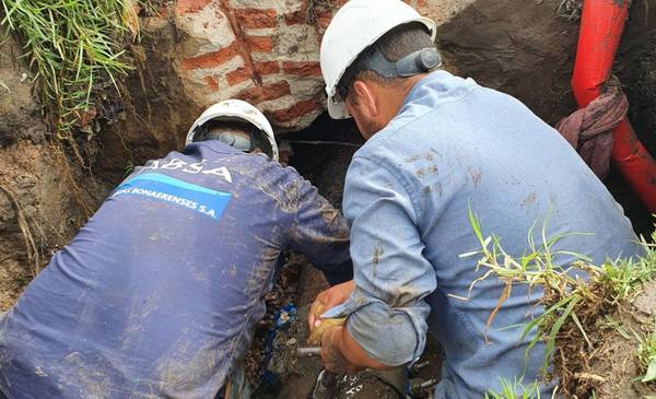 La Plata sin agua este miércoles: los barrios afectados por las obras de Absa