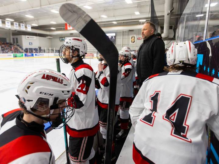 Catholic Central vs. St. Thomas Aquinas in Golden Puck game