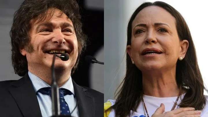 Milei viajará a Oslo para acompañar a Corina Machado por el Nobel de la Paz