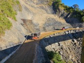 Invías habilitó paso alterno para vehículos en km 81, sector Chorro Blanco, del corredor Sogamoso