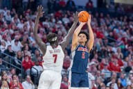 Burries scores 28 points as No. 1 Arizona rallies from halftime deficit to beat No. 12 Alabama 96