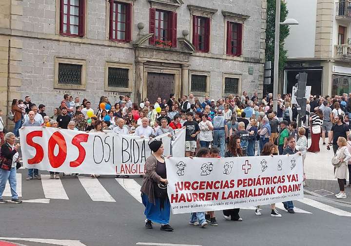 Urgencias pediátricas Bidasoa elevará una moción al Pleno del Ayuntamiento de Irun ante la «situación insostenible»