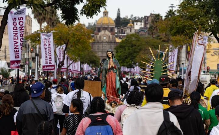 Suman 13 millones de asistentes a la Basílica de Guadalupe