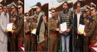 SDRF honours four civilians for rescue efforts in Pahalgam terror attack, Nowgam blast