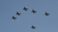 Argentina presenta sus nuevos F-16 con un vuelo sobre Buenos Aires