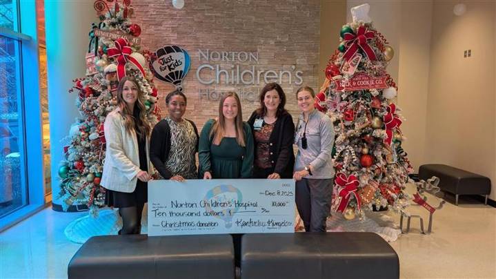 Kentucky Kingdom donates $10K to Norton Children’s Hospital