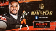 Grant Delpit named Cleveland Browns club winner for Walter Payton NFL Man of the Year Award presented by Nationwide