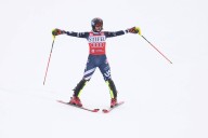 Mikaela Shiffrin, unmatched again, wins third straight World Cup slalom to open Olympic season